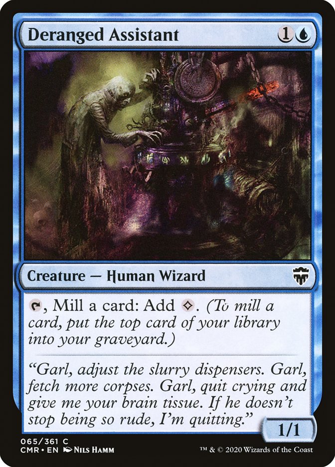 Ayudante trastornado [Commander Legends]
