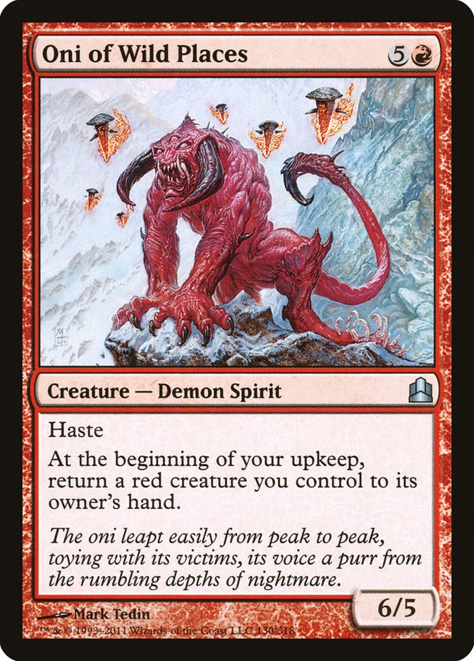 Oni des contrées sauvages [Commander 2011]