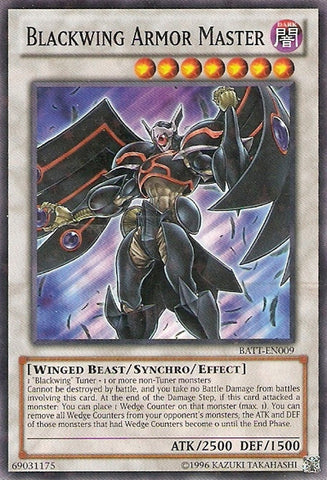 Blackwing Armor Master [BATT-EN009] Starfoil Rara