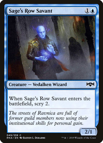 Savant de la Fila del Sabio [Ravnica Allegiance]