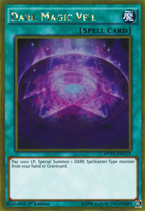 Voile de Magie Noire [MVP1-FR19] Gold Rare