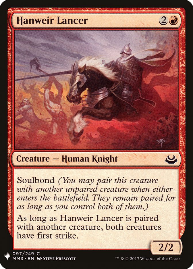 Lancier de Hanweir [Booster mystère]