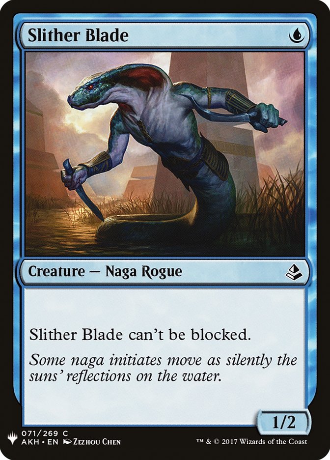 Lame glissante [Booster mystère]