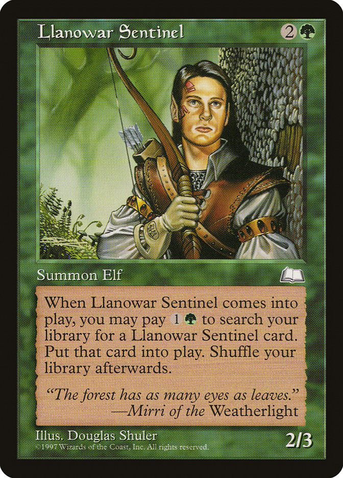 Sentinelle de Llanowar [Météore]