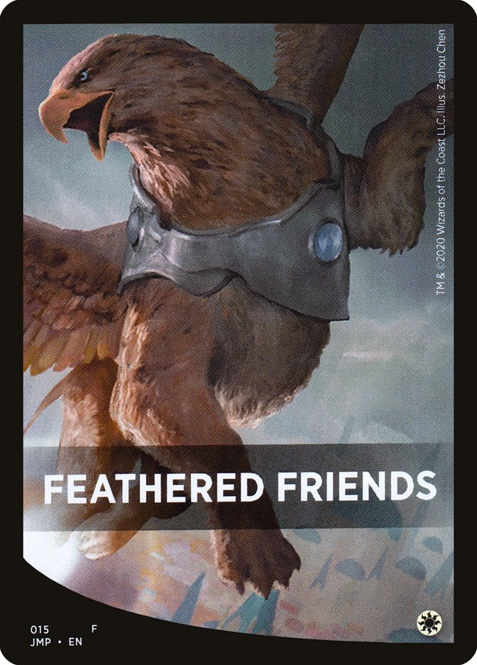Carte thématique Amis à plumes [Cartes recto Jumpstart]