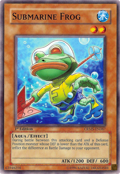 Grenouille sous-marine [CRMS-FR087] Commune