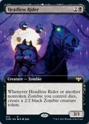 Jinete sin Cabeza (Arte Extendido) [Innistrad: Voto Carmesí]