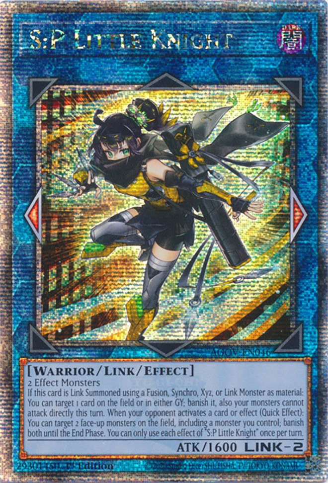 S:P Le Chevalier Petit (Quarter Century Secret Rare) [AGOV-EN046] Quarter Century Secret Rare