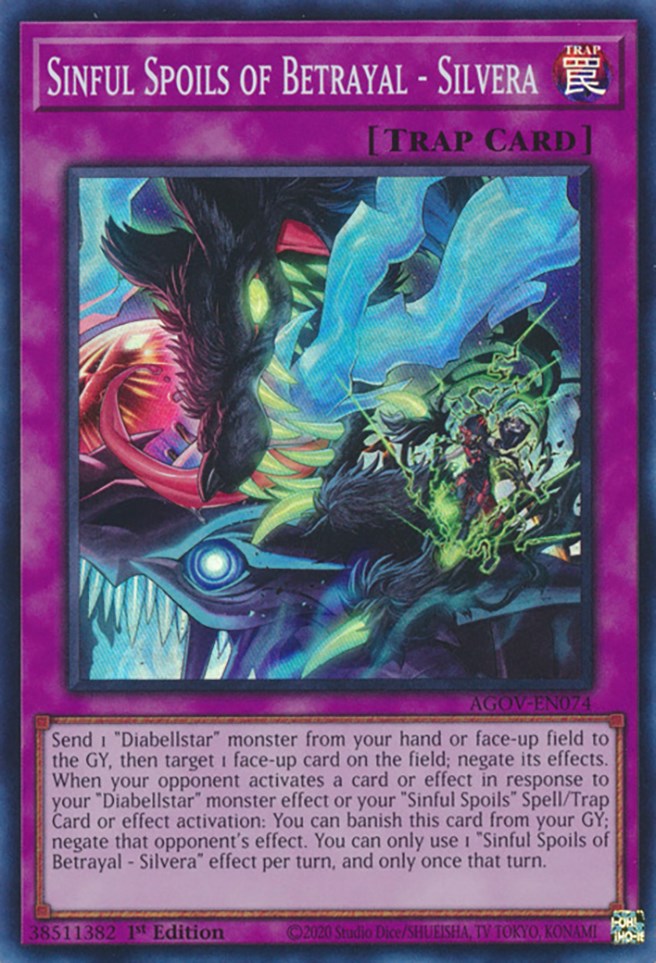 Pillages coupables de la trahison - Silvera [AGOV-FR074] Super Rare