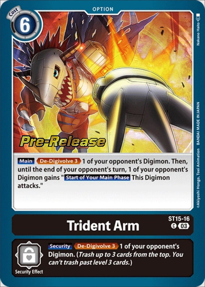 Brazo Tridente [ST15-16] [Cartas de Prerlanzamiento de Mazo de Inicio: Dragón del Coraje]