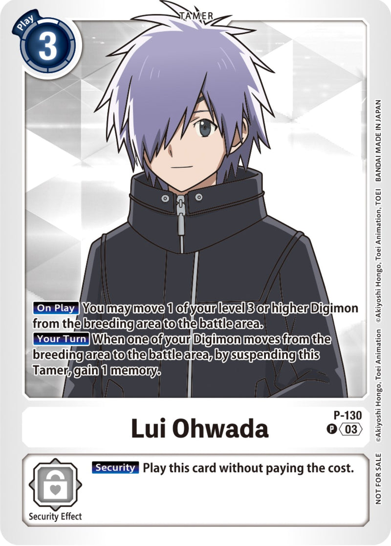 Lui Ohwada [P-130] (Mazo de demostración de la NYCC de 2023) [Cartas promocionales]