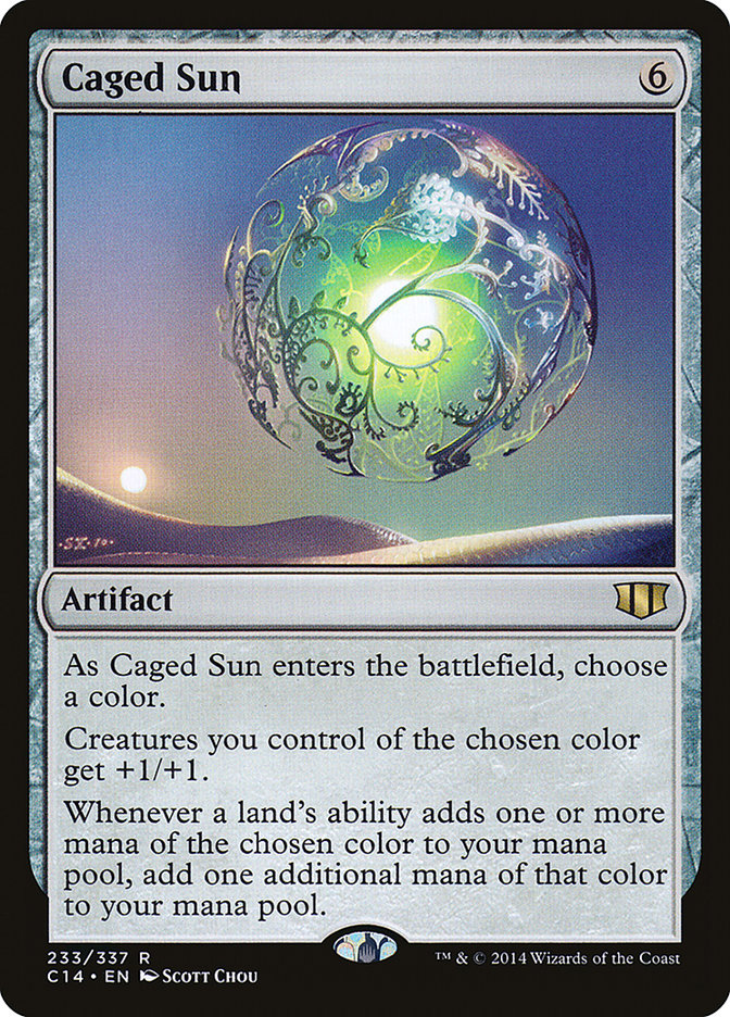 Soleil en cage [Commander 2014]