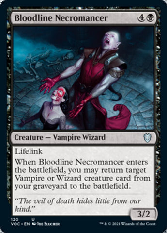 Nécromancienne de lignée [Innistrad : Commander Chasse de minuit]