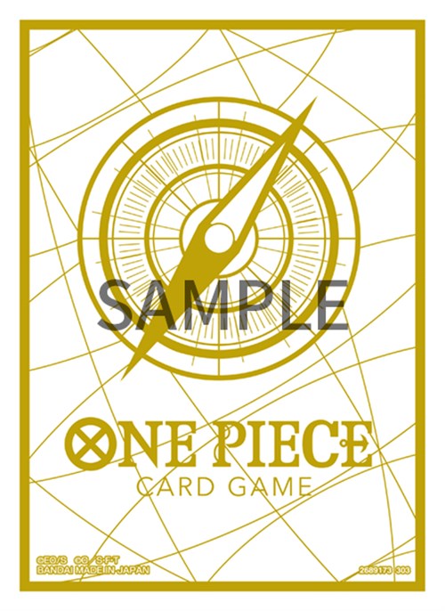 Bandai: 10 fundas para cartas - Oro estándar