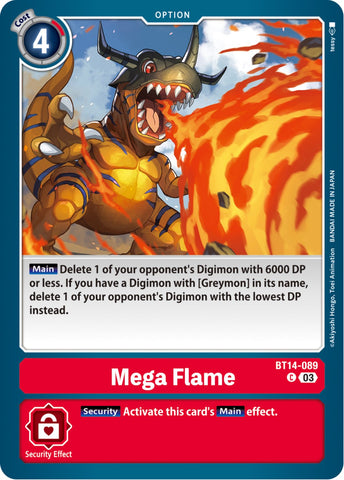 Mega Flame [BT14-089] [As de explosión]