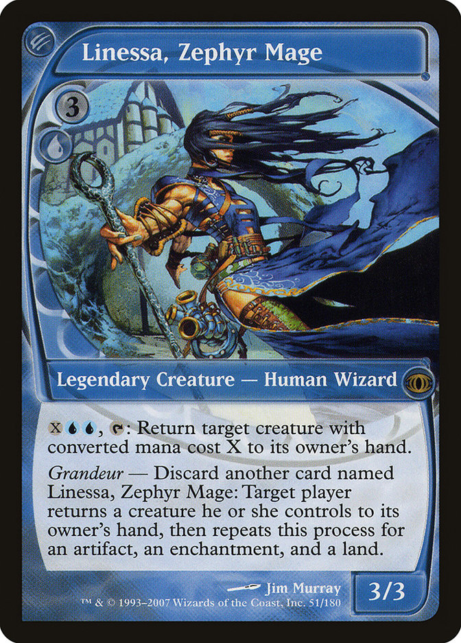 Linessa, mage zéphyr [Vision du futur]