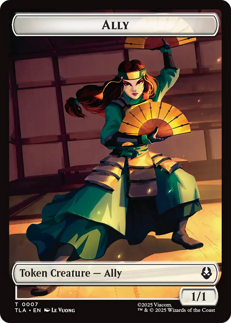Allié (0007) // Jetons Esprit double face [Jetons Avatar : Le dernier maître de l'air]