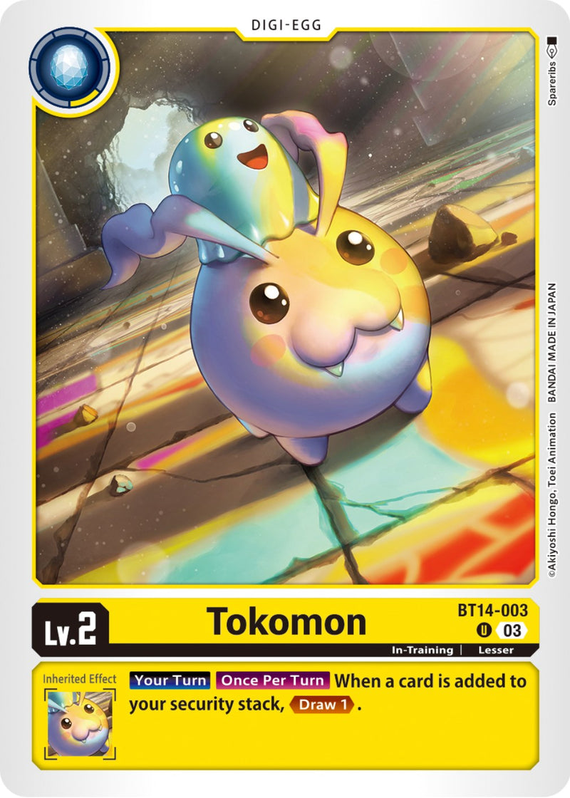Tokomon [BT14-003] [As en ráfaga]
