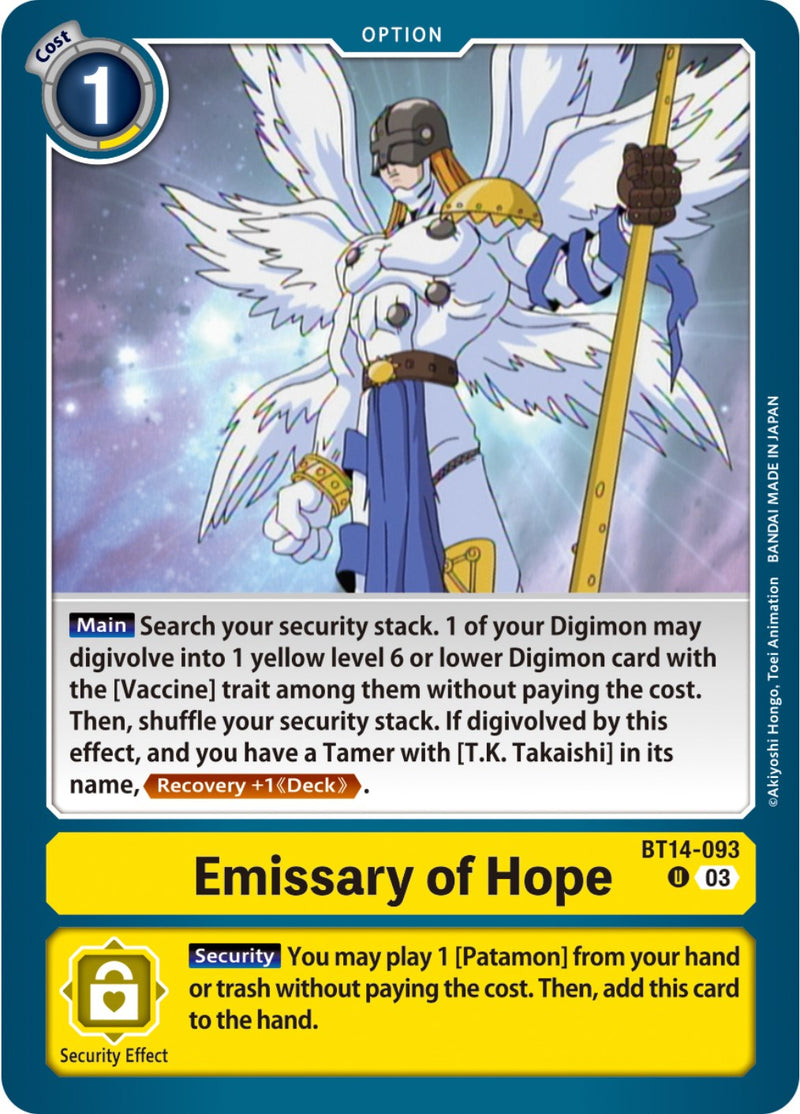 Emisario de la Esperanza [BT14-093] [As del Estallido]