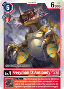 Greymon (Anticuerpo X) [BT9-012] (Ganador de Prelanzamiento Blast Ace) [X Record]