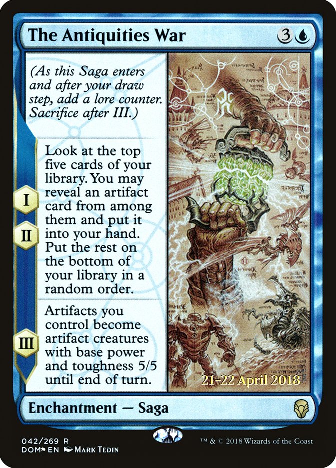 La Guerra de la Hermandad [Cartas promocionales de prelanzamiento de Dominaria]