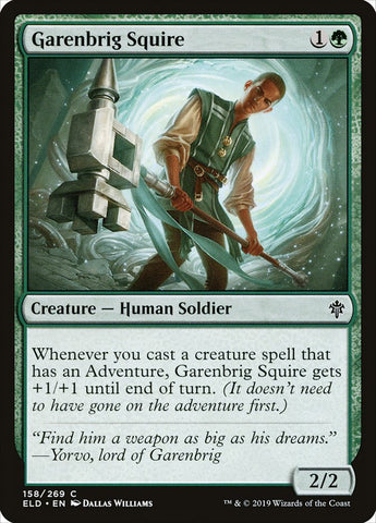 Escudero de Garenbrig [Trono de Eldraine]