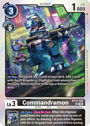 Commandramon [BT14-056] [As du Souffle]
