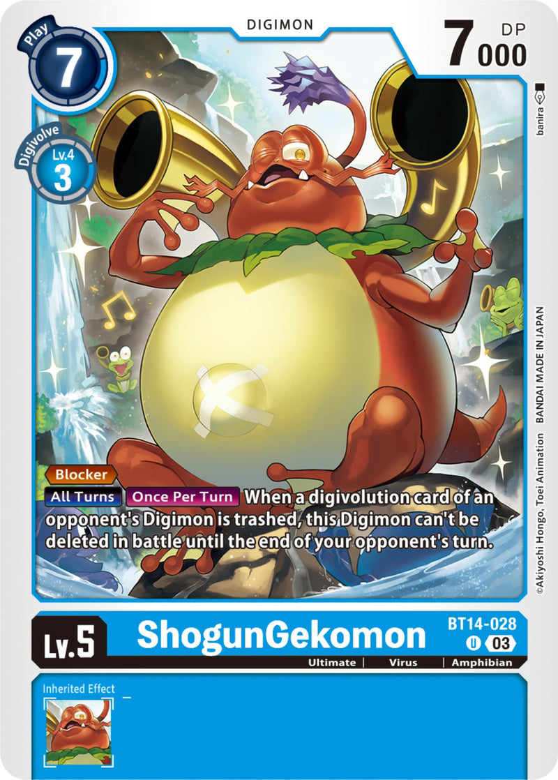 ShogunGekomon [BT14-028] [As en la Manga]
