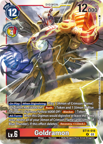 Goldramon [BT14-018] [As de Ráfaga]