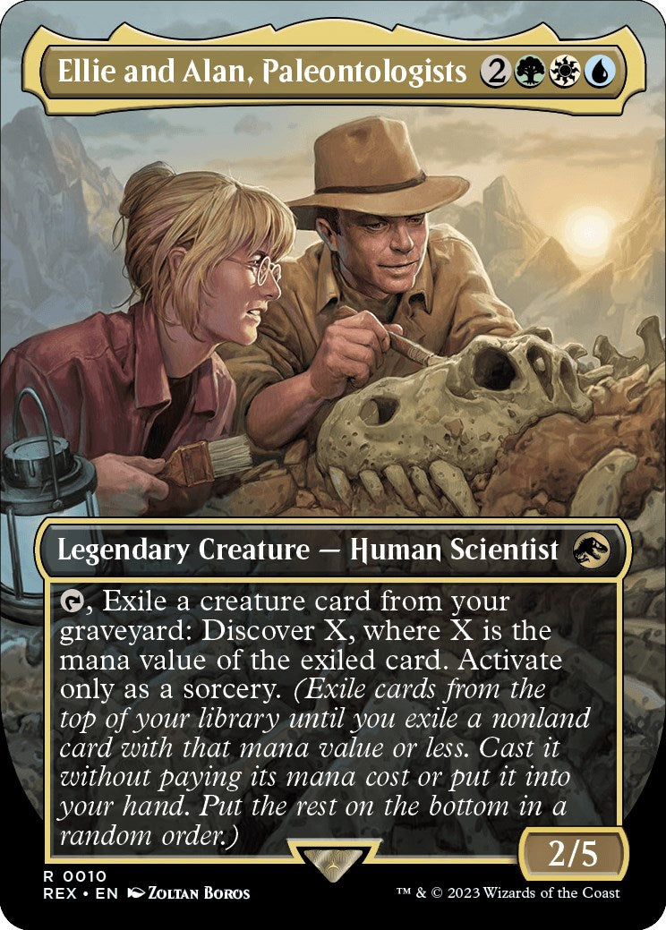 Ellie et Alan, Paléontologues (Sans bordure) [Collection Jurassic World]