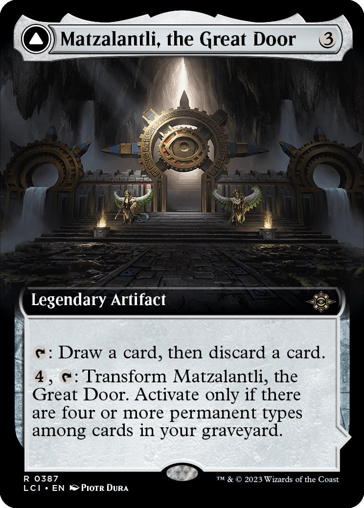 Matzalantli, la Grande Porte // Le Noyau (Extended Art) [Les Cavernes Oubliées d'Ixalan]