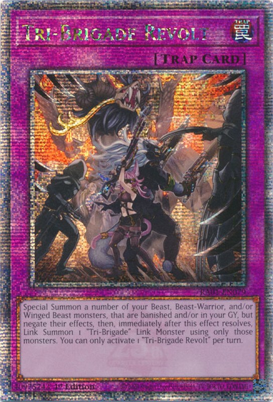 Révolte Tri-Brigade [RA01-FR079] Quarter Century Secret Rare