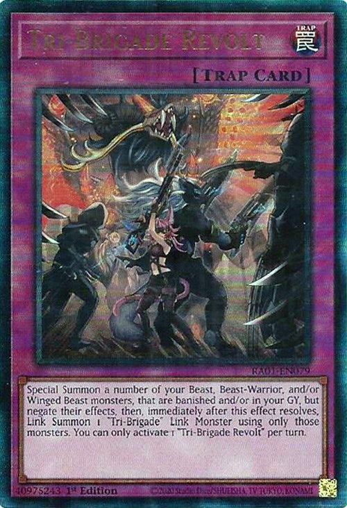 Révolte Tri-Brigade [RA01-FR079] Ultimate Rare Prismatique