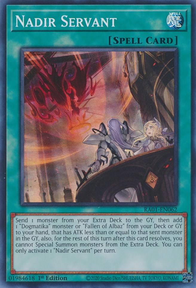 Nadir Serviteur [RA01-FR062] Super Rare