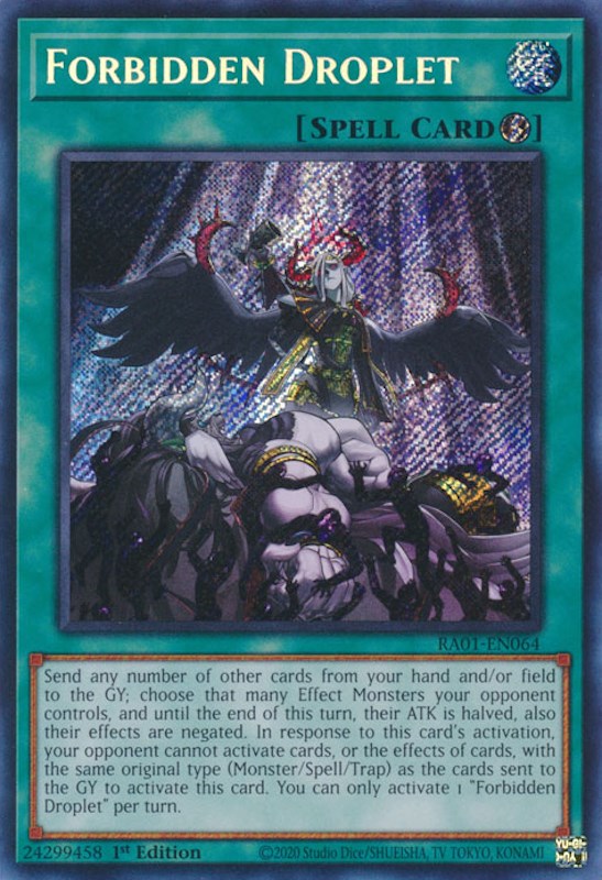 Gouttelette interdite [RA01-FR064] Secret Rare