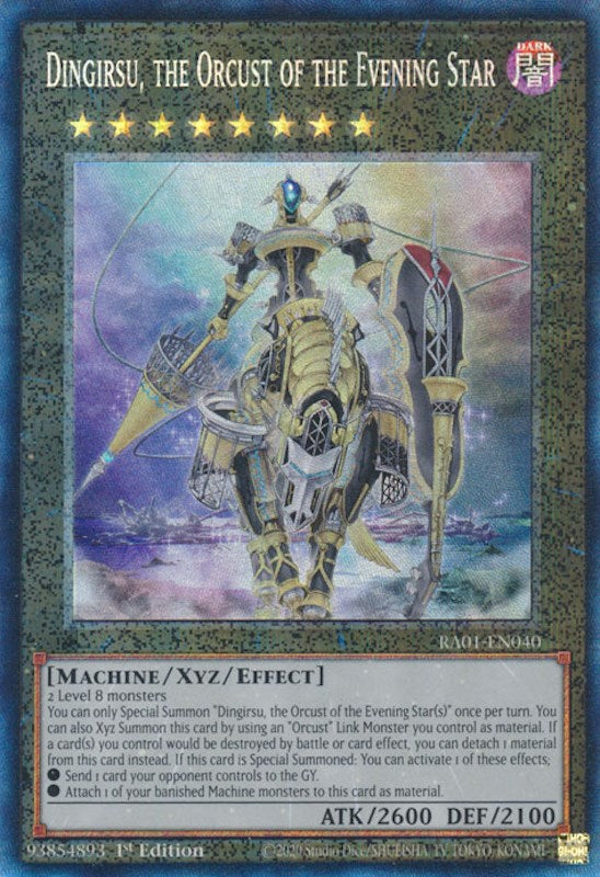 Dingirsu, l'Orcust de l'Étoile du Soir [RA01-FR040] Collector Rare Prismatique
