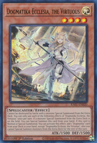Ecclesia Dogmatika, la vertueuse [RA01-FR020] Ultra Rare