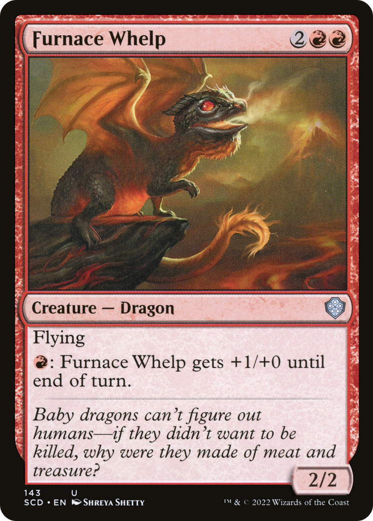 Dragonnet fournaise [Decks de commandant de départ]