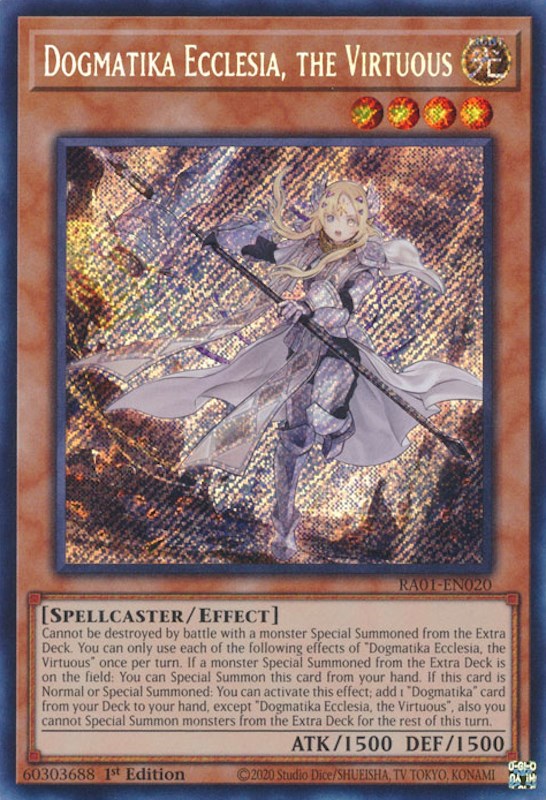 Ecclesia Dogmatika, la vertueuse [RA01-FR020] Secret Rare