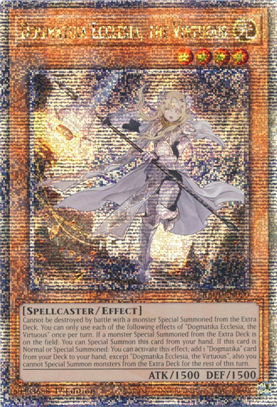Ecclesia Dogmatika, la vertueuse [RA01-FR020] Quarter Century Secret Rare