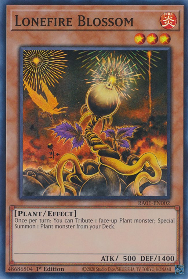 Fleur de feu solitaire [RA01-FR002] Super Rare