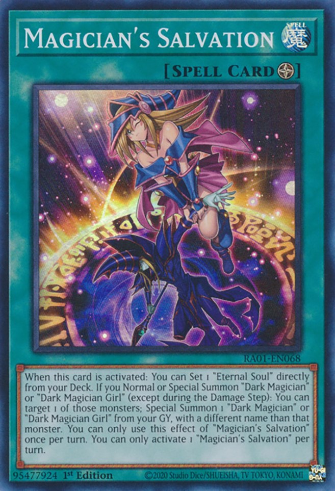 La Salvation du Magicien [RA01-FR068] Super Rare