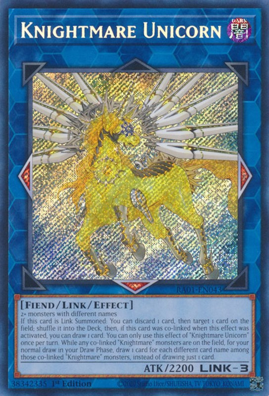 Licorne Cauchemardesque [RA01-FR043] Secrète Rare