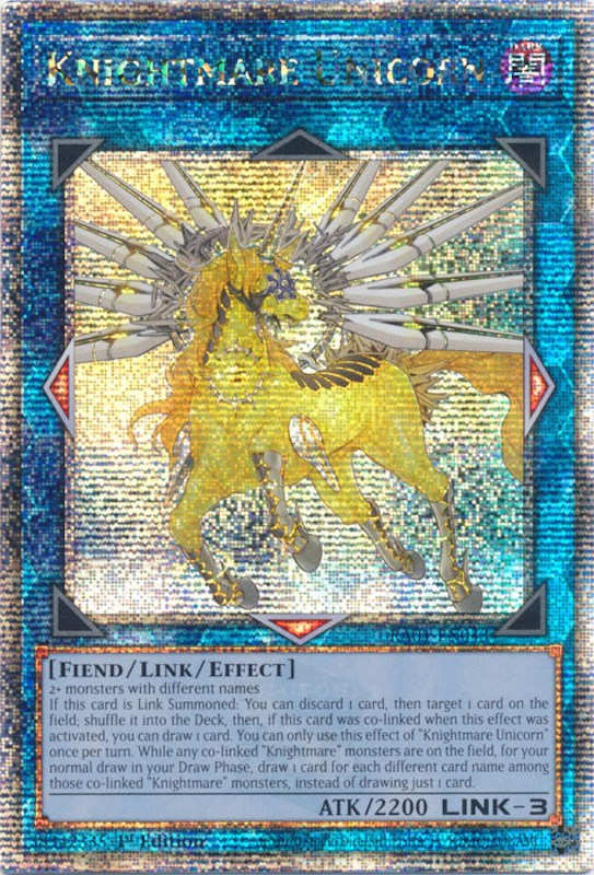 Licorne Cauchemardesque [RA01-FR043] Quarter Century Secret Rare