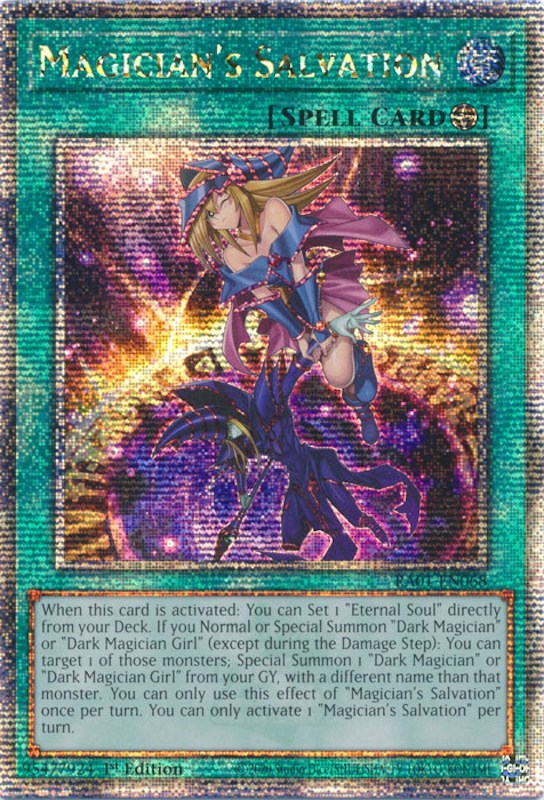 La Salvation du magicien [RA01-FR068] Quarter Century Secret Rare