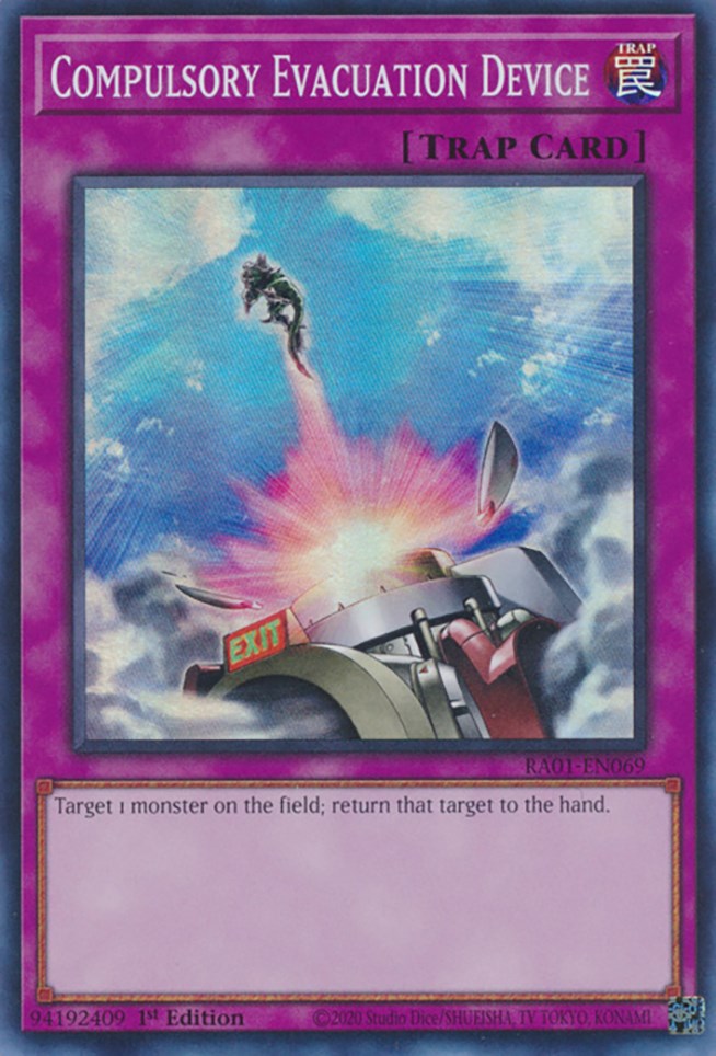 Dispositif d'Évacuation Obligatoire [RA01-FR069] Super Rare