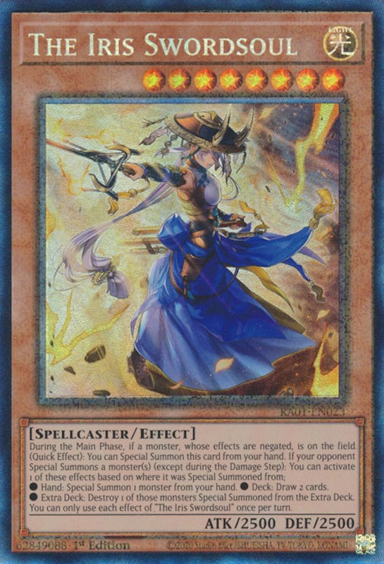L'Épéelame Iris [RA01-FR023] Collector Rare Prismatique