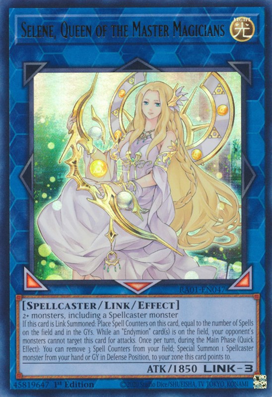 Selene, reine des magiciennes maîtresses [RA01-FR047] Ultra Rare