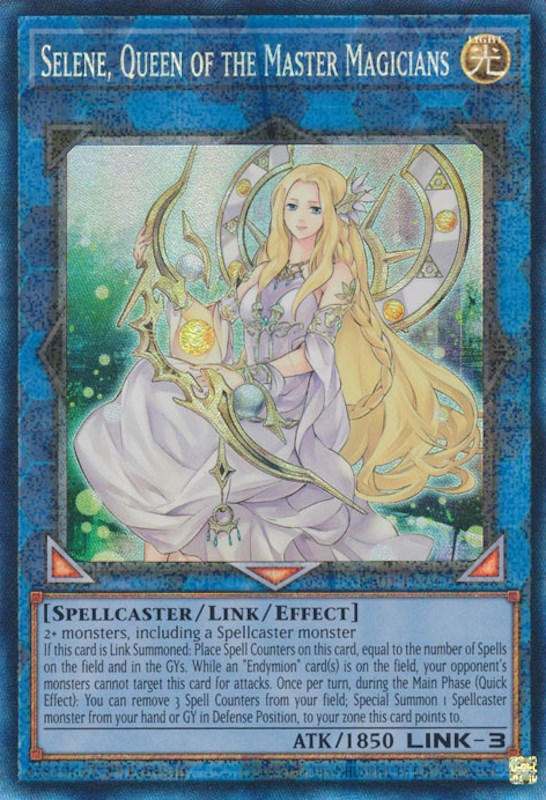Selene, Reine des Magiciens Maîtres [RA01-FR047] Collector's Rare Prismatique