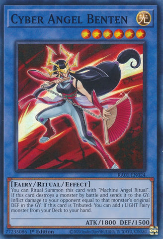 Cyber Ange Benten [RA01-EN024] Super Rare